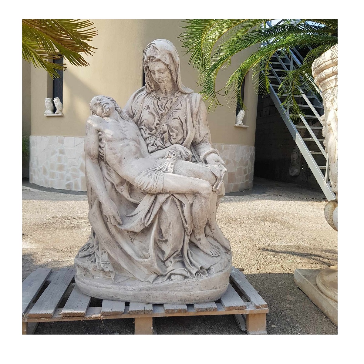 STATUA PIETA' ALTEZZA 70 CM